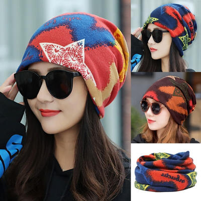 

New Women Ladies Winter Hat Beanie Ponytail Buff Sport Ski Snowboard Neckerchief