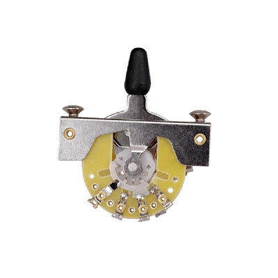 

Vintage Style 3-Way Guitar Switch 3-Position Pickup Selector for TL Electric Guitars with Mounting Screws