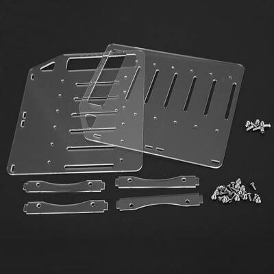 

Greensen Six-layer Transparent Desktop Computer External Hard Drives HDD Hard Disk Drives Bracket HDD Case Hard Drive Case