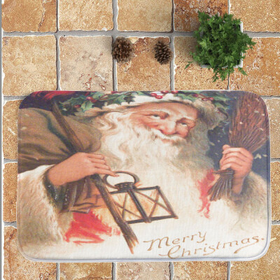 

Tailored Merry Christmas Welcome Doormats Indoor Home Carpets Decor 40x60CM