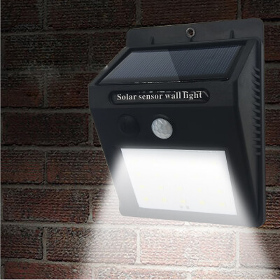 

BRELONG 25LED Solar Body Sensor Wall Lamp Garden Lights