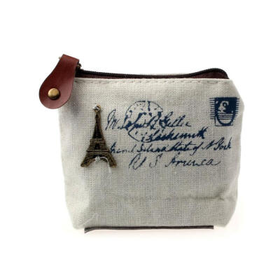 

MAFA Vintage Wallet Women Retro Coin Purse Women Wallet Girl Card Bag Case Handbag Gift Eiffel Tower Dropshipping 2019