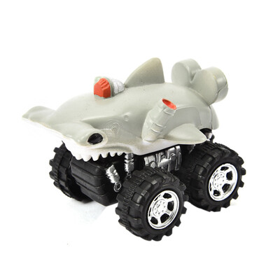 

Siaonvr Mini Vehicle Animal Pull Back Cars with Big Tire Wheel Creative Gifts for Kids