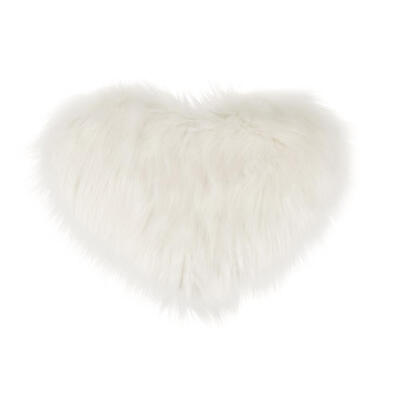 

Love Heart Shape Long Hairy Rug Fur Artificial Wool Mats Shaggy Carpets
