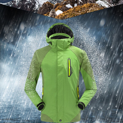 

Toponeto Men Winter Hooded Softshell Windproof Waterproof Soft Coat Shell Jacket
