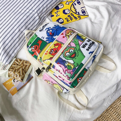 

Insfeng schoolbag female Korean version high school students campus junior high school students large capacity Cute Japanese backp