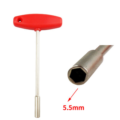

Hex Spoke Wrench Concealed T Shape Sleeve Wire 1pc Built-in Adjuster Socket Cap