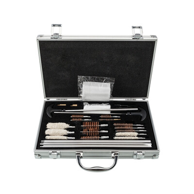 

126PCS Universal Gun Cleaner Cleaning Kit Set For Pistol Rifle Shotgun Firearm
