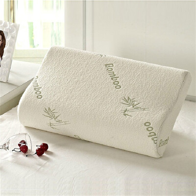 

Gobestart Single Neck Contour Bamboo Neck Pillow Memory Pillow Pillow Sleeve