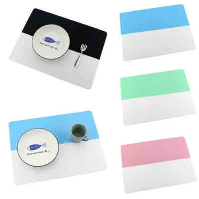 

Silicone Insulation Pad Kids Baby Dining Table Kitchen Cloud Placemats Place Mat