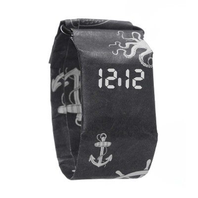 

Black Technology Germany papr watch New Smart Paper Watch Mens&Womens LED Touch Screen Waterproof Electronic Handband Watch