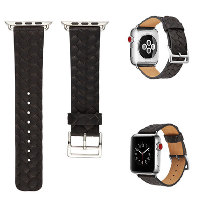 

〖Follure〗Fashion Leather Replacement Watch For Apple Smart Watch Series 123 38mm