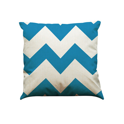 

Siaonvr Color Geometric Lines Cotton Linen Throw Pillow Case Cushion Cover Home Decor E