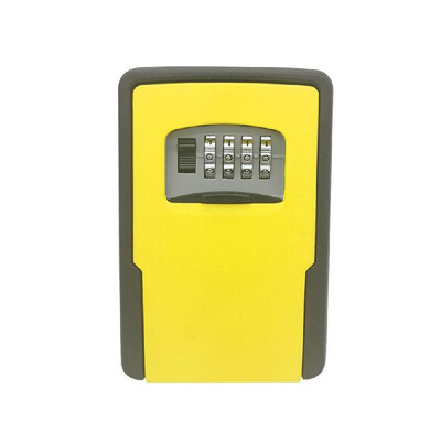 

Key Storage Lock Box Wall Mounted Key Lock Box With 4-Digit Combination for House Keys Car Keys for Home Office