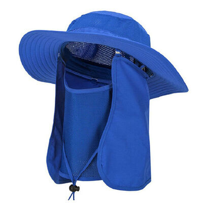 

360°Outdoor UV Protection Ear Flap Neck Cover Sun Hat Cap Fishing Hunting Hiking