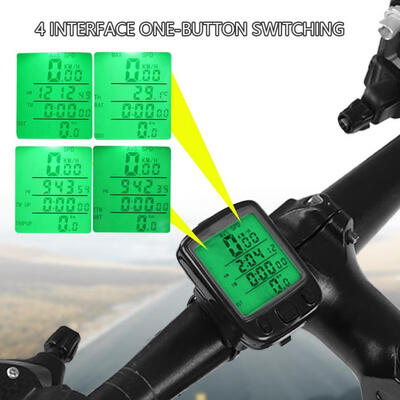 

Greensen Outdoor Cycling Waterproof Bike Odometer Multifunction Bicycle Computer Riding Accessory