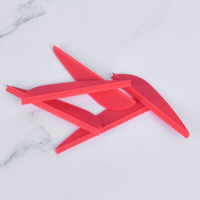 

50Pack 175 Inch Arrow Vanes Rubber Fletching Archery Bow Parts 4 Color Choose