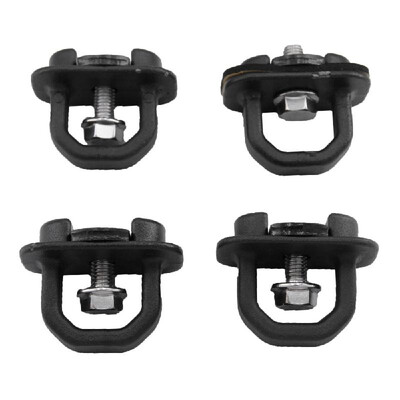 

4 Pack Car accessories Tie Down Hook Truck Bed Side Wall Anchor Replacementment for Pickup GMC Chevy US