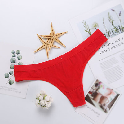 

Women Low Rise Briefs Sexy Thong Breathable Underpants Underwear Panties Bikini
