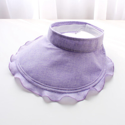 

Women Sun Hat Wide Brim UV Protection Summer Beach Visor Straw Cap For Travel