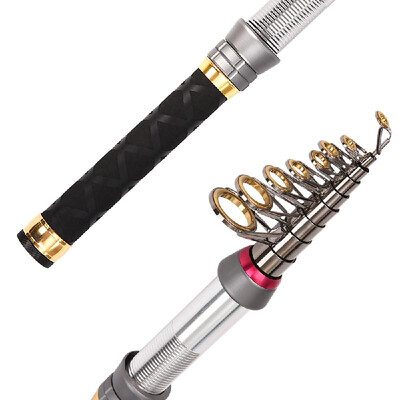 

Fishing Rod Reel Combo Carbon Fiber Telescopic Fishing Pole Spinning Reels Fishing Carrier Bag 100M Fishing Line Lures Hooks Jig H