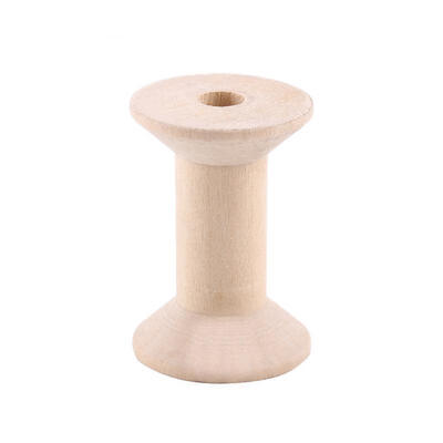 

Greensen 10pcs Wooden Empty Thread Spools Natural Wood Color 47mm x31mm