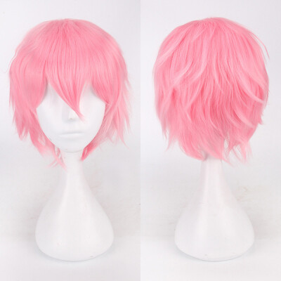 

〖Follure〗Multi Color Short Straight Hair Wig Anime Party Cosplay Full sell Wigs 35cm