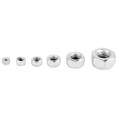 

Greensen 195pcs M3 M4 M5 M6 M8 M10 Metal Self-Locking Hex Nut Fastener Lock Nuts Assortment Kit