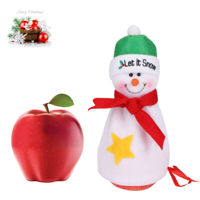 

Tailored Christmas Apple Strage Bags Kids Gift Candy Gift Boxes For Xmas Party Decoration