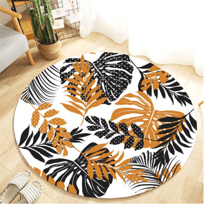 

〖Follure〗Botany Elements Blanket Round Bathroom carpet 55cm