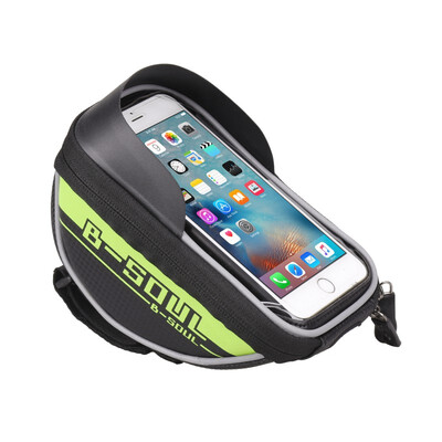 

New Hot Bike Frame Front Tube Bag Cycling Riding Bag Pannier Smartphone & GPS Touch Screen Case Bicycle Accessories 4 Colors