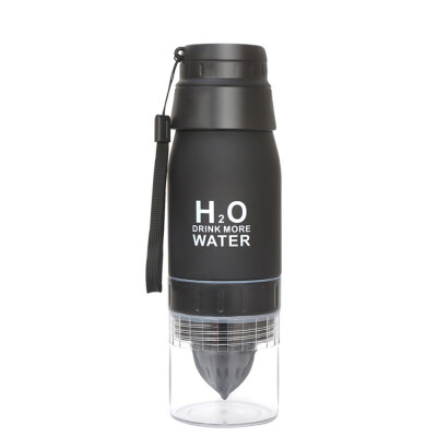 

Siaonvr NEW 650ML Lemon Cup H2O Drink Water Bottle Drink More Water Drinking Bike Bottle