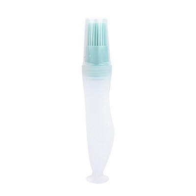 

Toponeto 1pc High Temperature Resistant Oil Bottle Silicone Brush Kitchen BBQ Tool