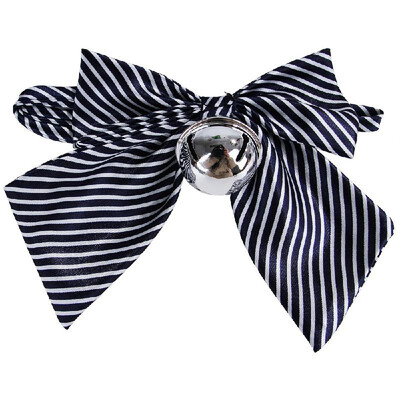 

Pet Bow Tie Pet Neck Tie Adjustable Dog Bowtie Collar w Metal Bell 8"-16" Neckties for Dogs Cats