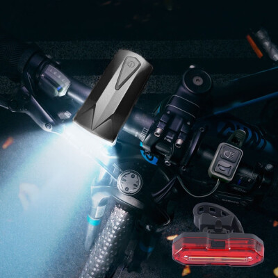 

Bike Lights Front Light&Tail Light IPX4 Waterproof Headlight Speaker Switch
