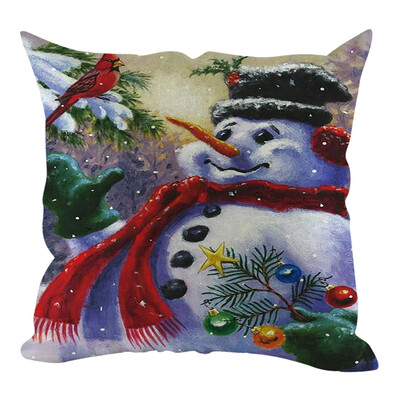 

〖Follure〗Christmas Pillow Cover Pillowcases Decorative Sofa Cushion Cover Home Decoration