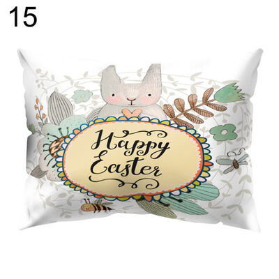 

Cartoon Bear Rabbit Throw Pillow Protector Case Cushion Cover Bedding Articles