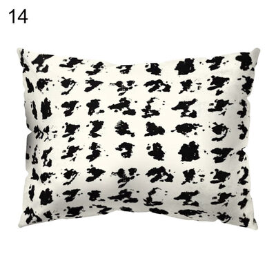 

Leaf Flower Dot Letter Pillow Case Cushion Cover Sofa Bed Car Cafe Office Decor