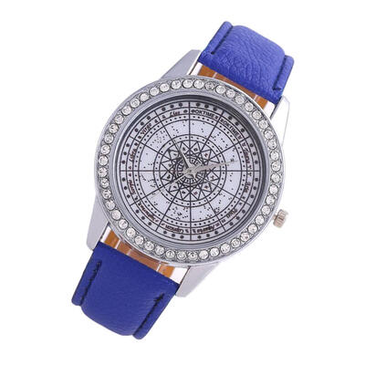 

Simple Business Stainless Steel Fashion Womens quartz watch Round Temperament Beautiful Souvenir Ladies WristWatch 2018 D