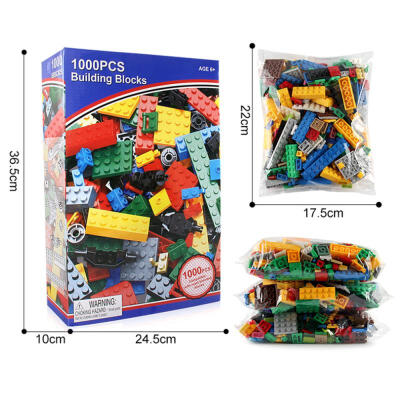 

1000Pcs Bricks Designer Creative Blocks Child Anime Small Particles Building Blocks DIY Toy Bulk For Children Gift