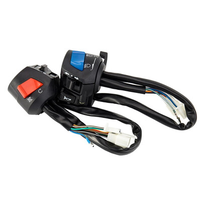 

Stylish Black Universal 78" Auto Motorcycle Handlebar Horn Turn Signal Light Control Switch