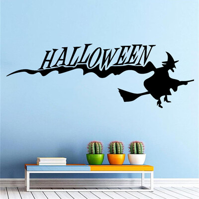 

〖Follure〗Happy Halloween Background Wall Sticker Window Home Decoration Decal Decor