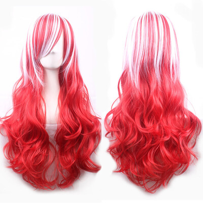 

〖Follure〗Wavy Long Curly Synthetic Wig Cosplay Fashion Sexy Party Wigs Hair Extension