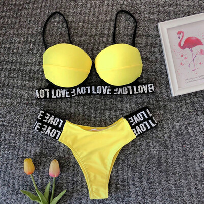 

Sexy Womens Padded Bra Push-up Bikini Set Swimsuit Bathing Beachwear Swimwear Beach