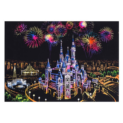 

Tailored Magic Scratch Art Painting Paper With Drawing Stick Kids Toy 8K