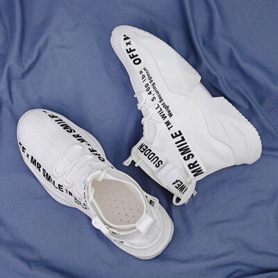 

Shoes mens high tide shoes trend wild tide canvas sports fashion mens shoes