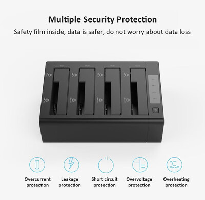 

ORICO 6648US3 HDD Docking Station 4-Bay USB 30 2535 inch SATA External Hard Drive Dock Off-line Clone Docking Station
