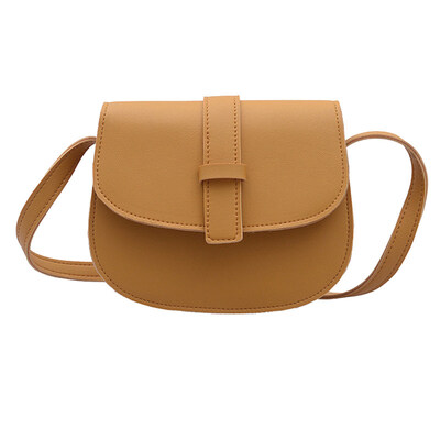 

Fashion Women Solid Color Faux Leather Messenger Pouch Crossbody Shoulder Bag