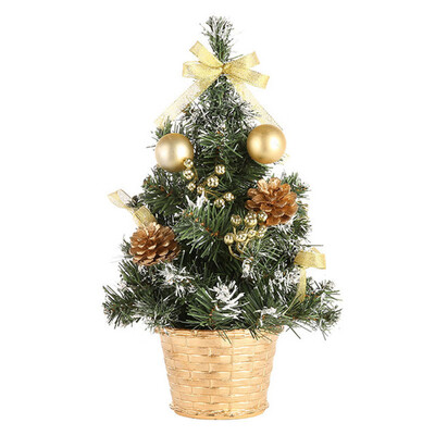 

Mini Christmas Tree Flower Table Decor Festival Party Ornaments Xmas Gift