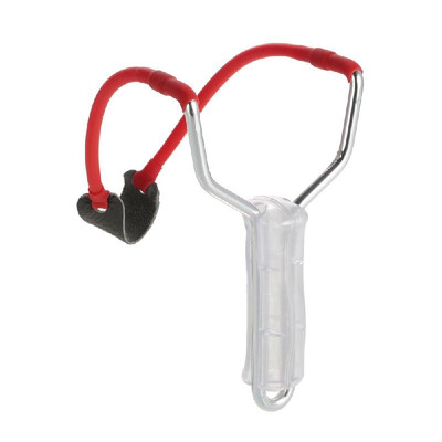 

​Outdoor Traditional Slingshot Hunting Tool Single String Marble Sling Shot Aluminum Alloy Catapult